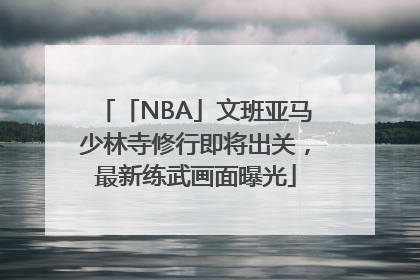 「NBA」文班亚马少林寺修行即将出关，最新练武画面曝光