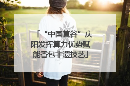 “中国算谷”庆阳发挥算力优势赋能香包非遗技艺