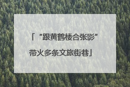 “跟黄鹤楼合张影”带火多条文旅街巷