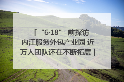 “6·18” 前探访内江服务外包产业园 近万人团队还在不断拓展｜内江东兴“红”在哪⑤