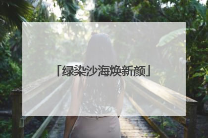 绿染沙海焕新颜