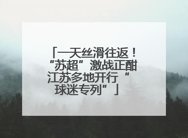 一天丝滑往返！“苏超”激战正酣 江苏多地开行“球迷专列”