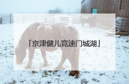 京津健儿竞速门城湖