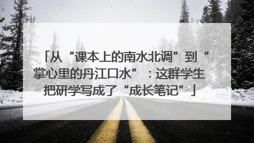 从“课本上的南水北调”到“掌心里的丹江口水”：这群学生把研学写成了“成长笔记”