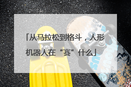 从马拉松到格斗，人形机器人在“赛”什么