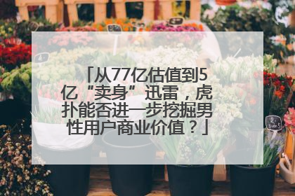 从77亿估值到5亿“卖身”迅雷，虎扑能否进一步挖掘男性用户商业价值？