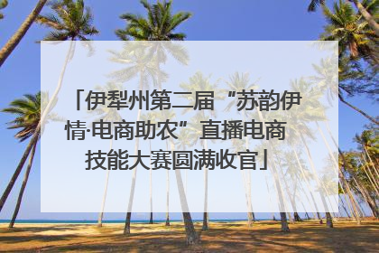 伊犁州第二届“苏韵伊情·电商助农”直播电商技能大赛圆满收官