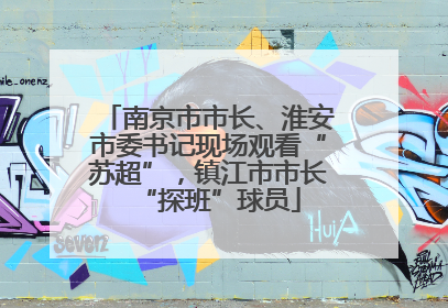 南京市市长、淮安市委书记现场观看“苏超”，镇江市市长“探班”球员