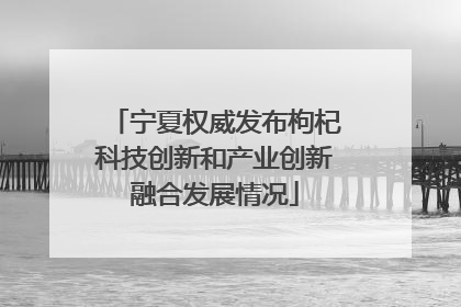 宁夏权威发布枸杞科技创新和产业创新融合发展情况