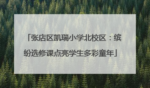 张店区凯瑞小学北校区：缤纷选修课点亮学生多彩童年