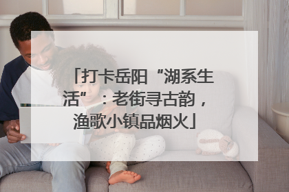 打卡岳阳“湖系生活”：老街寻古韵，渔歌小镇品烟火