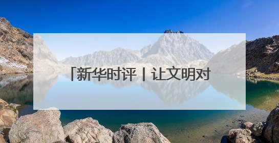 新华时评丨让文明对话照亮携手前行之路