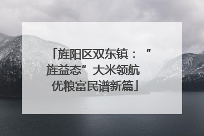 旌阳区双东镇：“旌益态”大米领航 优粮富民谱新篇