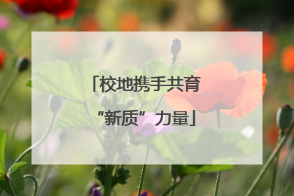 校地携手共育“新质”力量