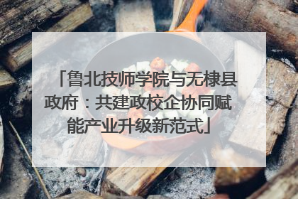 鲁北技师学院与无棣县政府：共建政校企协同赋能产业升级新范式