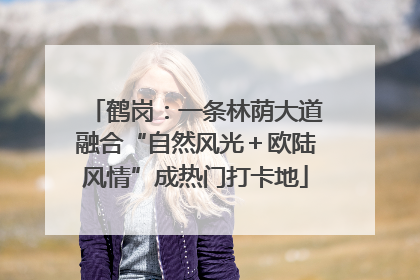 鹤岗：一条林荫大道融合“自然风光＋欧陆风情”成热门打卡地