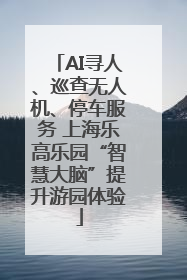 AI寻人、巡查无人机、停车服务 上海乐高乐园“智慧大脑”提升游园体验